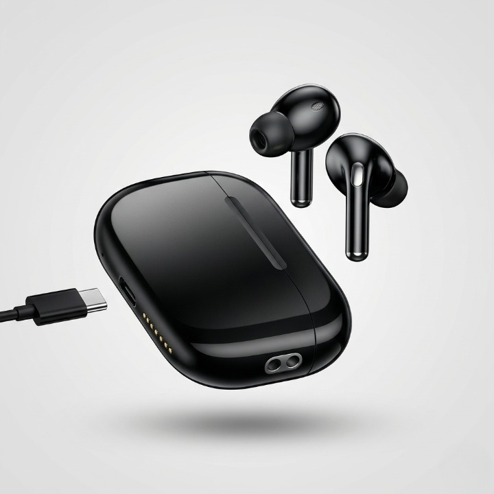 Magnet Buzzer ANC/ENC Wireless Earbuds - Image 5