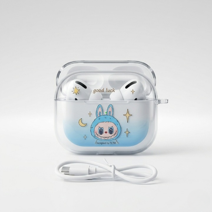 Cute Pink Bunny Edition Wireless Earbuds - Image 4