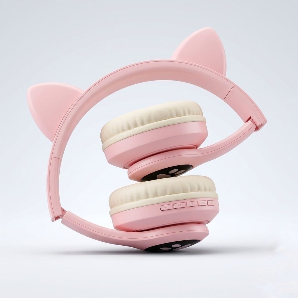 Cat Ear Wireless Headphones - Image 3